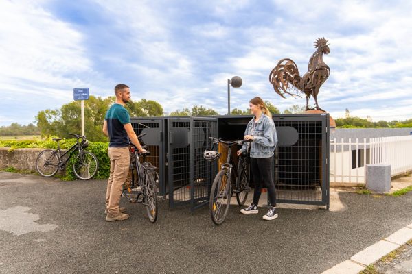 Location de vélo à l'office de tourisme de Montjean-sur-Loire