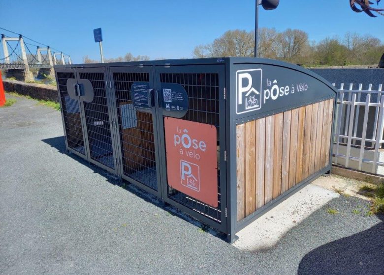 Location de vélos à l’Office de Tourisme de Montjean-sur-Loire