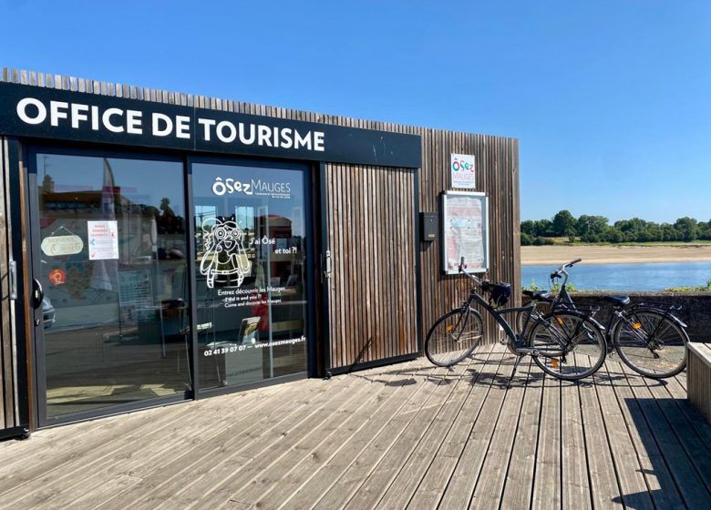 Location de vélos à l’Office de Tourisme de Montjean-sur-Loire