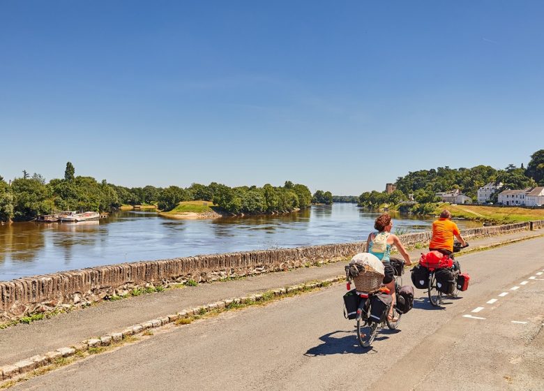 Location combiné vélo + kayak en bord de Loire