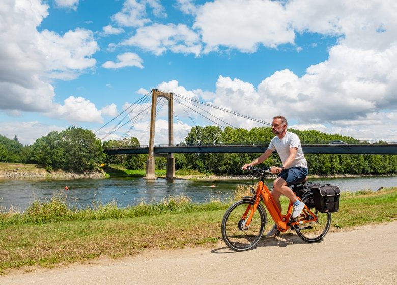 La Loire à Vélo, de Saint-Florent-le-Vieil à Champtoceaux