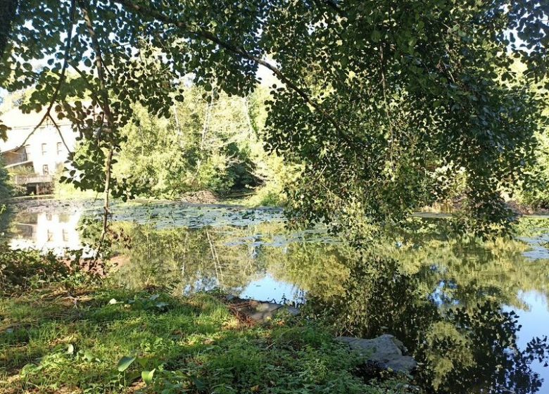 Le moulin de Jousselin sur les bords de l’Evre