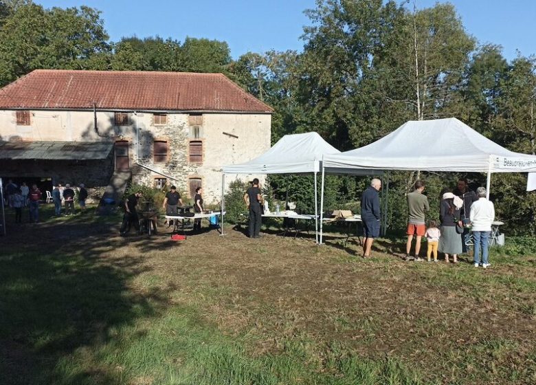 Le moulin de Jousselin sur les bords de l’Evre