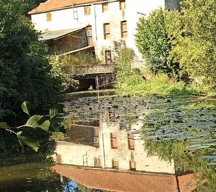 Le moulin de Jousselin sur les bords de l’Evre