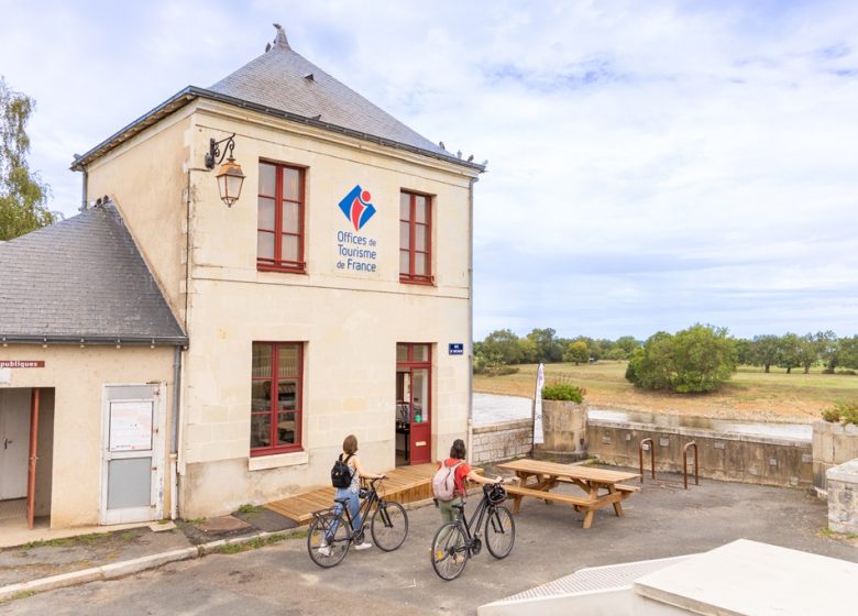 Halte à vélos à Saint-Florent-le-Vieil
