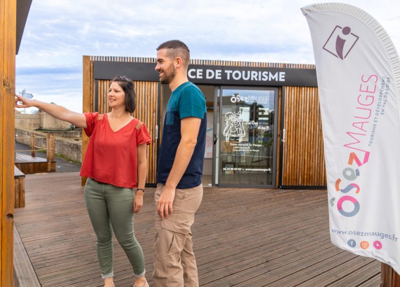 Location de vélos à l’Office de Tourisme de Montjean-sur-Loire