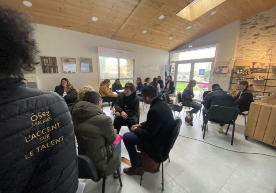 Salle de réception de la Safranerie