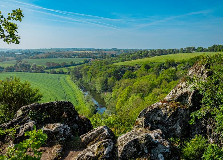 Point de vue sur la Vallée de l’Evre à La Boissière-sur-Evre