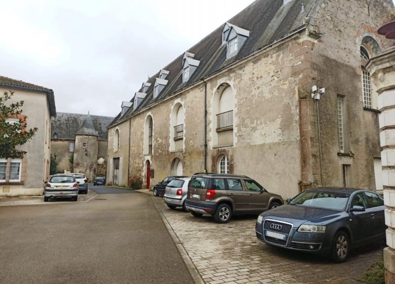 Panneau Patrimoine Vallée de l’Evre: Centre Historique de Beaupréau