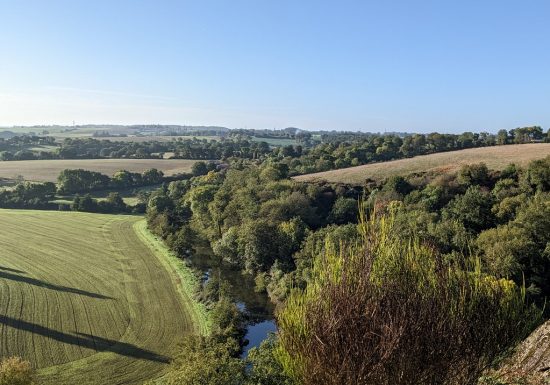 Point de vue sur la Vallée de l’Evre à La Boissière-sur-Evre