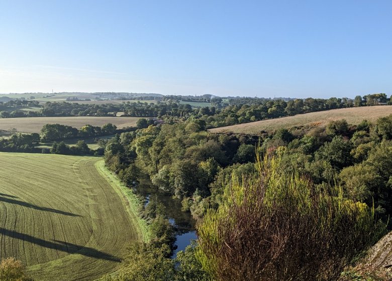 Point de vue sur la Vallée de l’Evre à La Boissière-sur-Evre