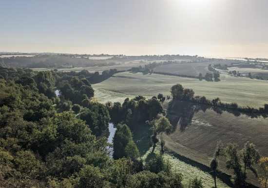 Point de vue sur la Vallée de l’Evre à La Boissière-sur-Evre