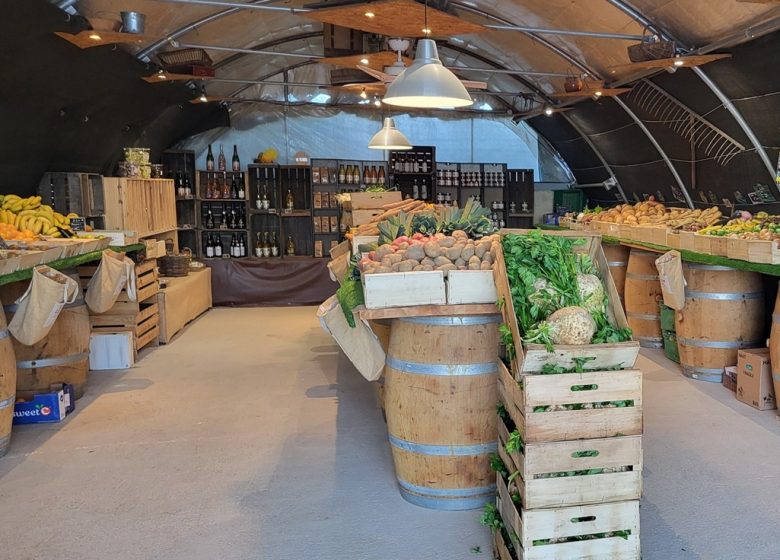 Le Potager des Mauges, magasin à la ferme