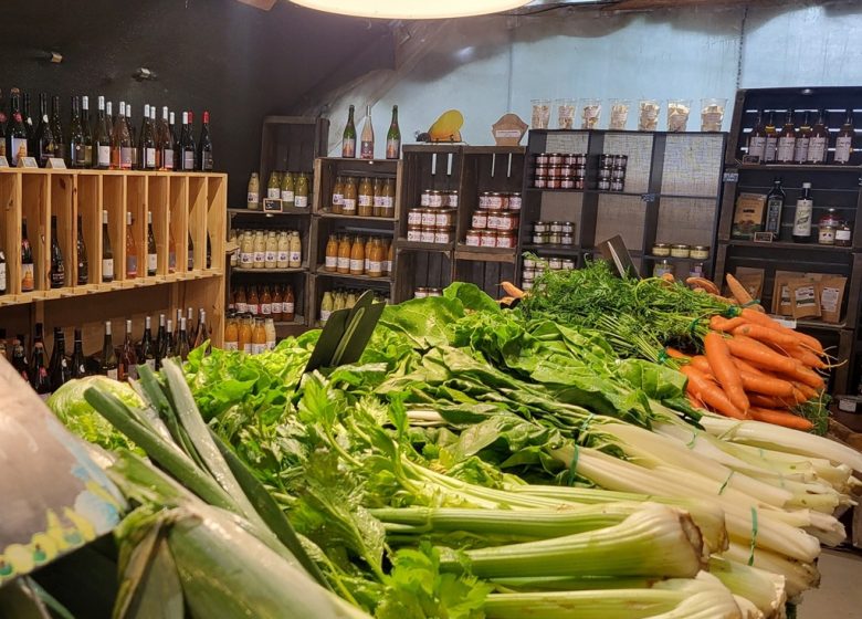 Le Potager des Mauges, magasin à la ferme