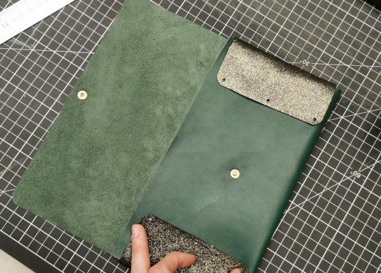 Atelier cuir Maroline : Fabrication d’un sac artisanal