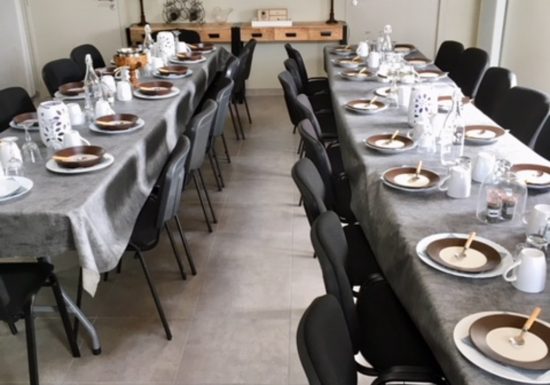 Salle de réception de la Safranerie