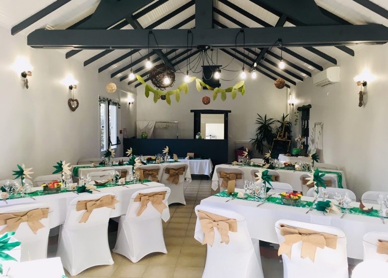 Salle de réception – Le Moulin de la Vollerie