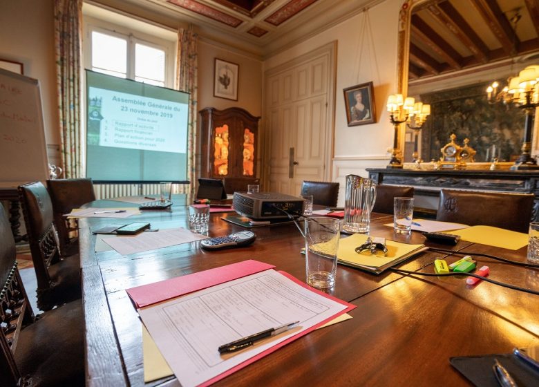 Salle de séminaires et parc de réception – Parc du Martreil