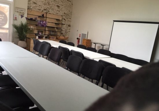 Salle de réception de la Safranerie