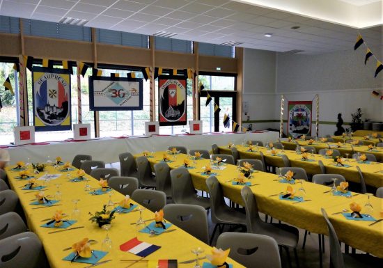 Salle de réception de la Prée